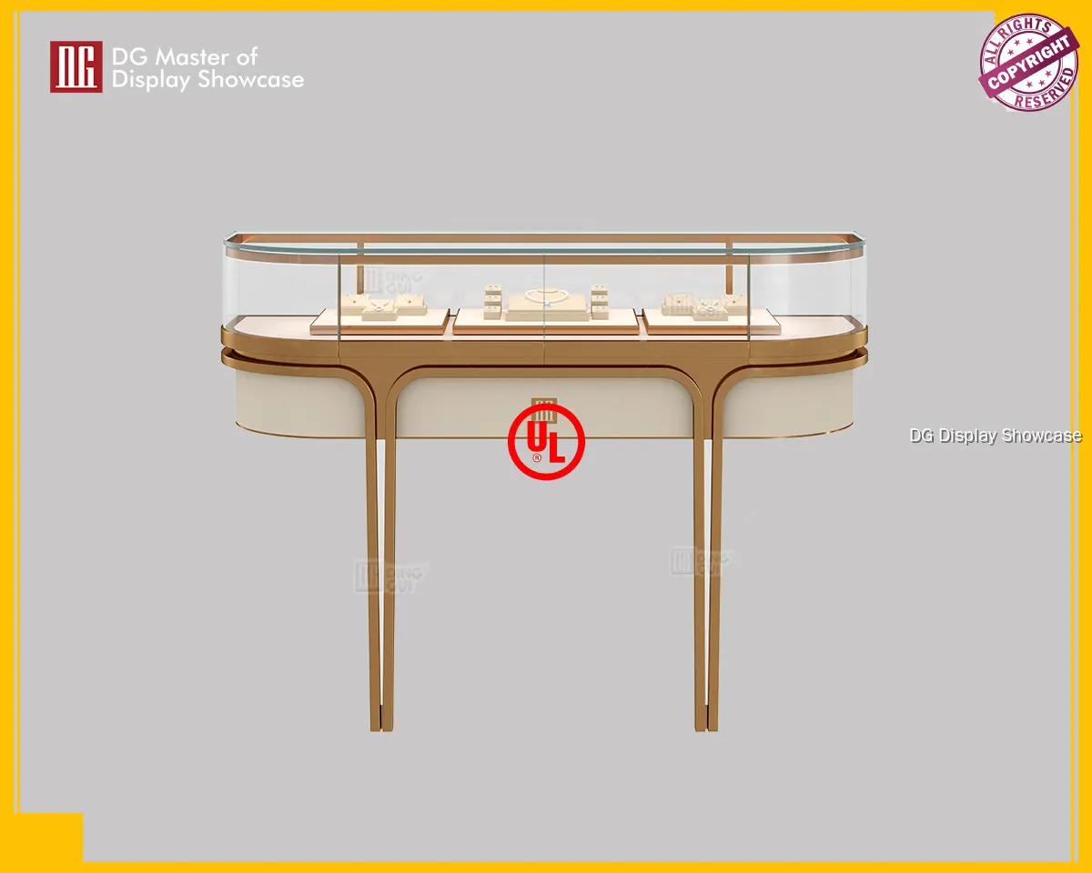 Luxury Glass Dome Jewelry Showcase - One-Stop Solution 1