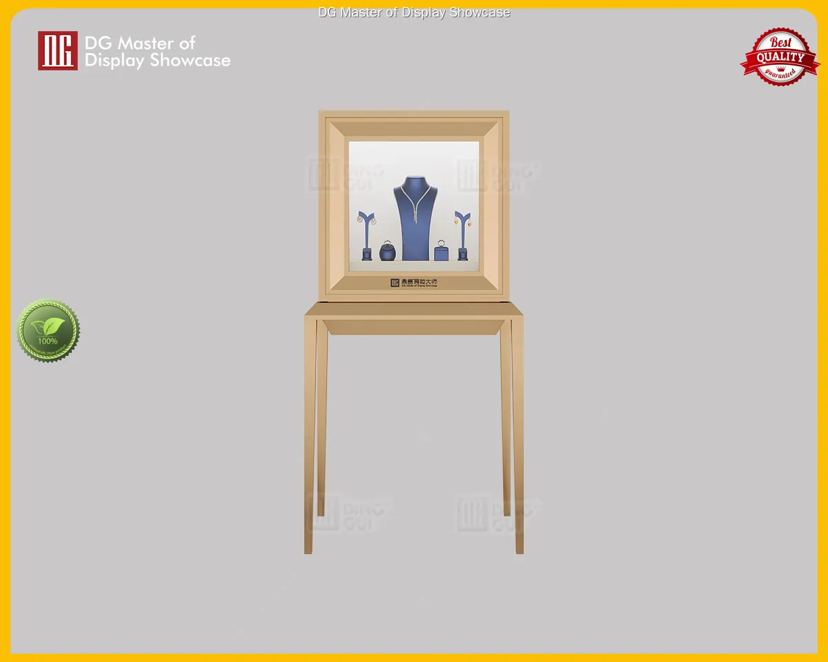 DG Display Showcase | high end free standing glass display case supplier 1