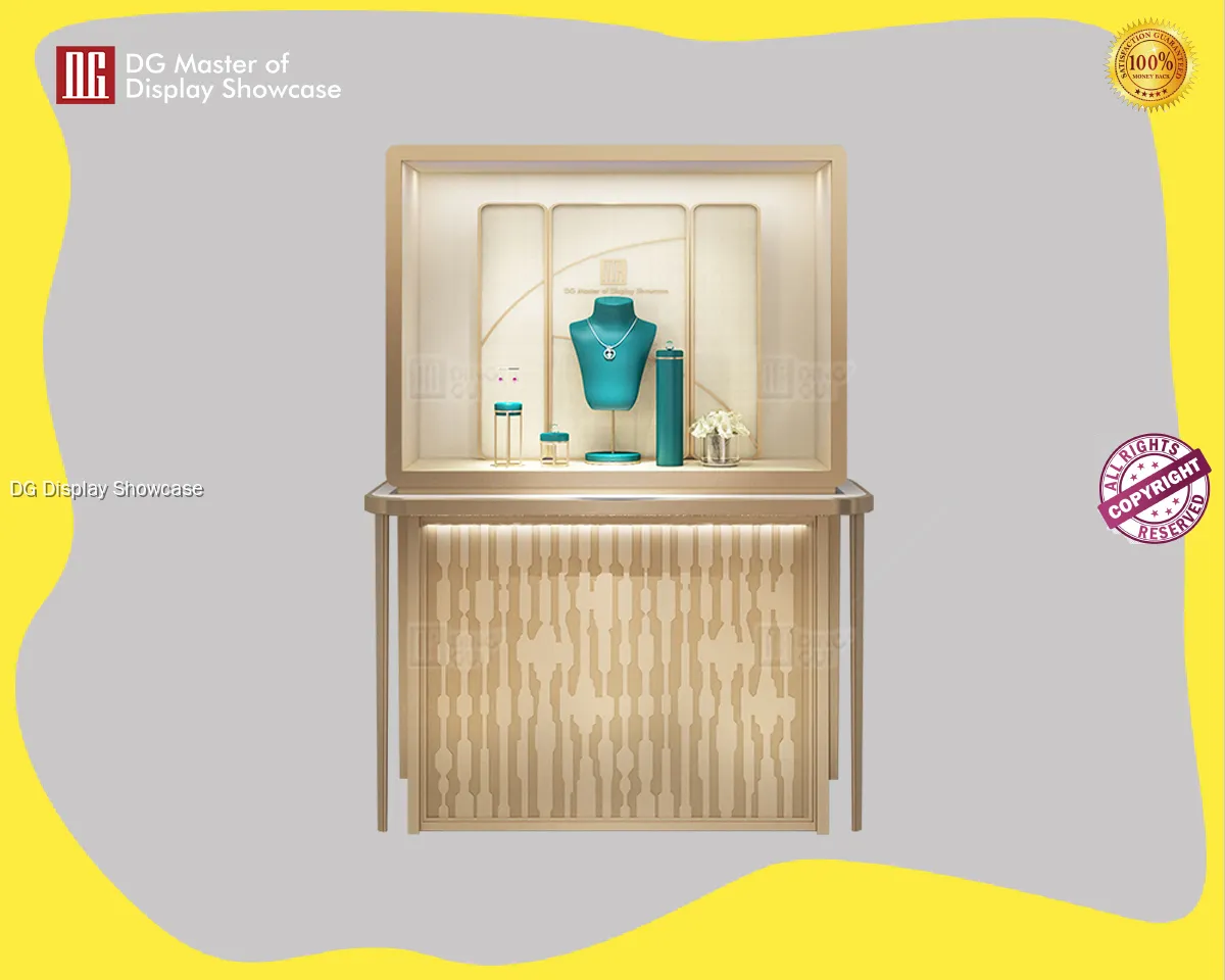 Luxury Brass Jewelry Watch Showcase - Global One-Stop Solution 1