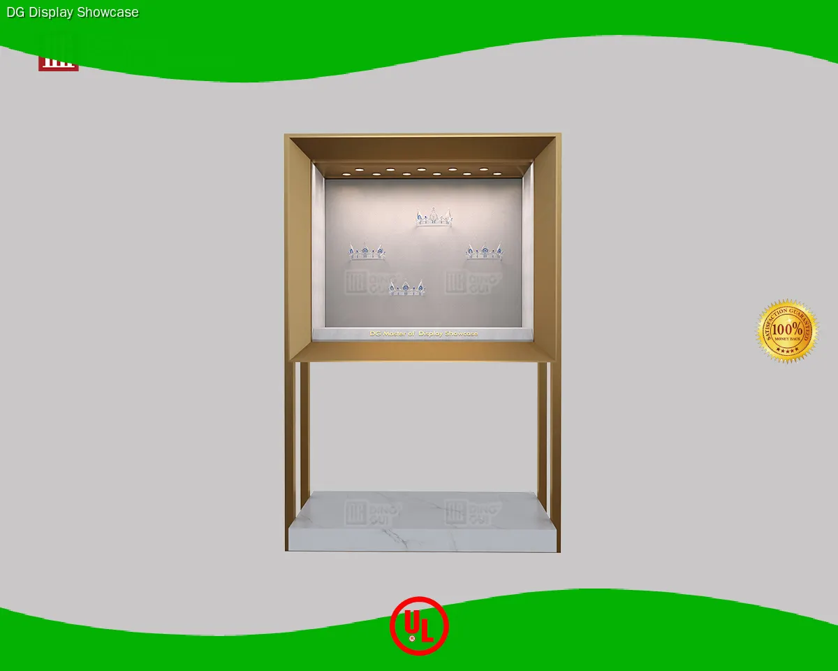 High-End Jewelry Display Showcase with LED Lights 1