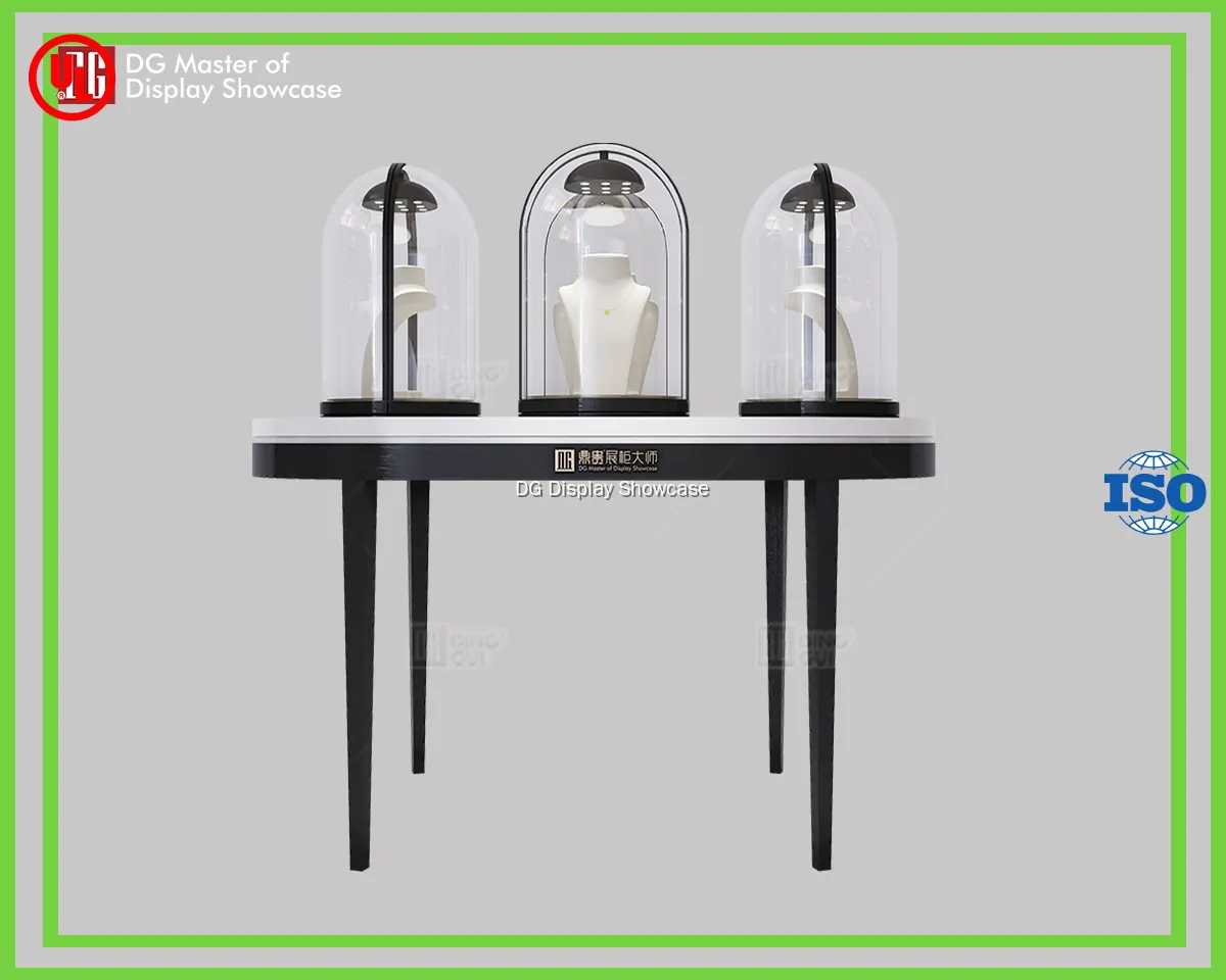 Island Display Cabinet: Luxury Showcase with Intelligent Features 1