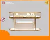 Luxury Oval Jewelry Watch Display Showcase - Front Counter Display Case 1