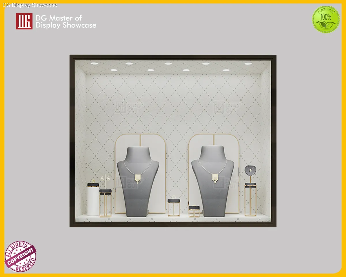 DG Display Showcase | Top black display cabinet wholesale 1