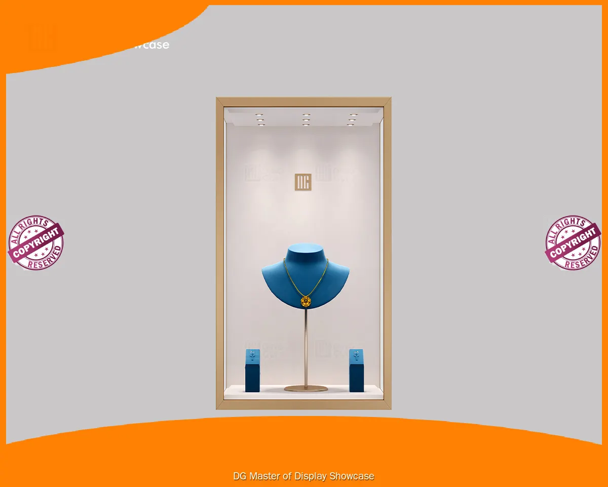 Luxurious Minimalist Hanging Jewelry Display Showcase - DG's Latest Design 1