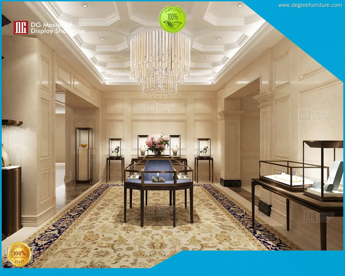 Custom luxury showcase factory Manufacturer | DG Display Showcase 1