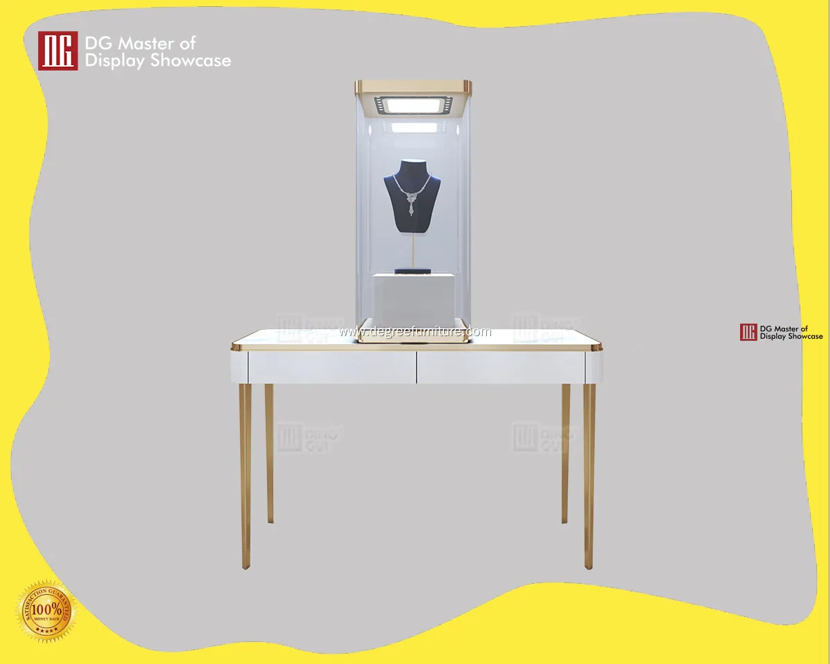 high end upright glass display cabinet supplier | DG Display Showcase 1
