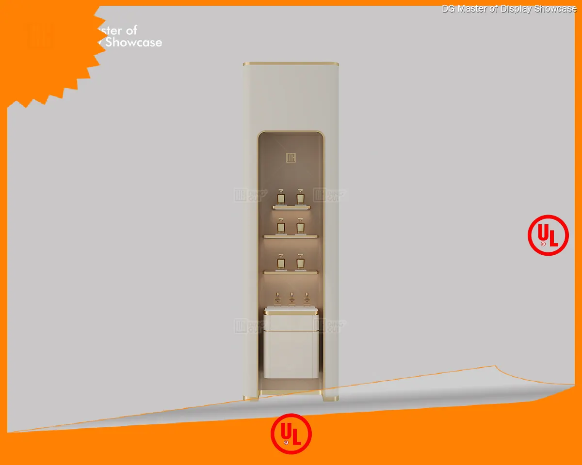 DG Perfume Showcase: Dual-Sided Functionality & Elegant Design 1