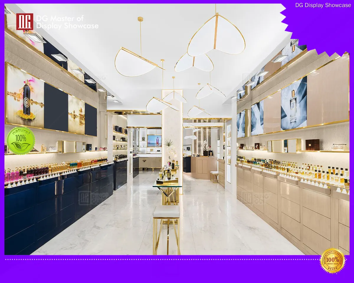DG Display Showcase | personalized perfume shop display factory 1