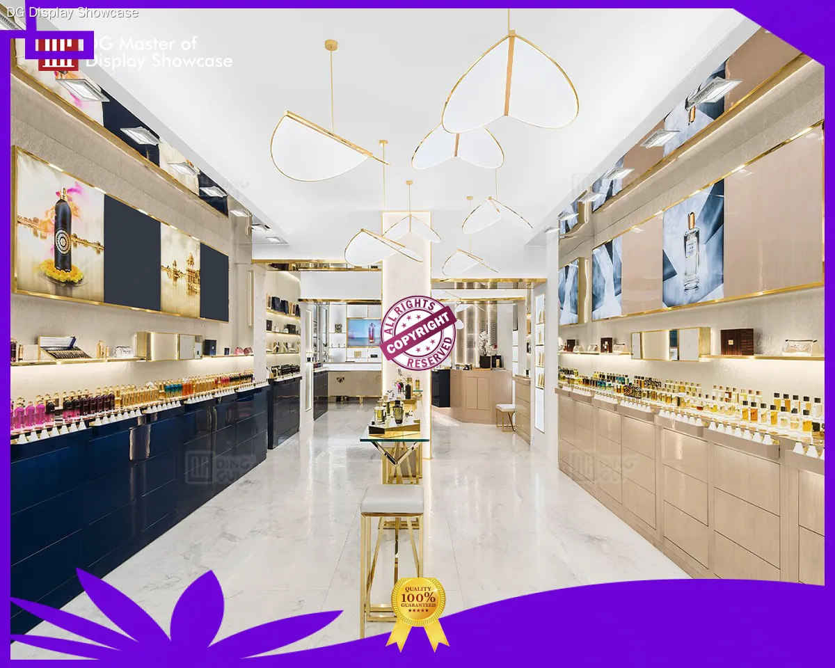 DG Display Showcase | luxury perfume display stand supplier 1
