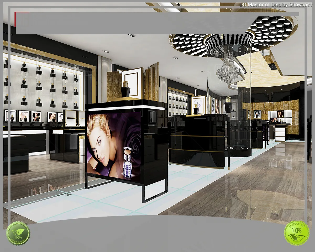 Luxury Perfumes Kiosk at Wholesale Prices | DG Display Showcase 1