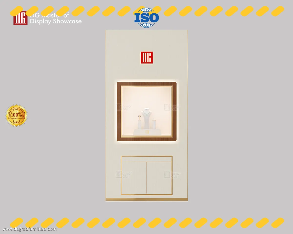 Luxury Watch & Jewelry Wall Display Showcase - High-End Design, Practical Functions 1