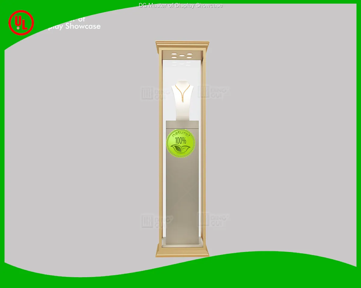 DG Display Showcase | Professional upright display cabinet wholesale 1