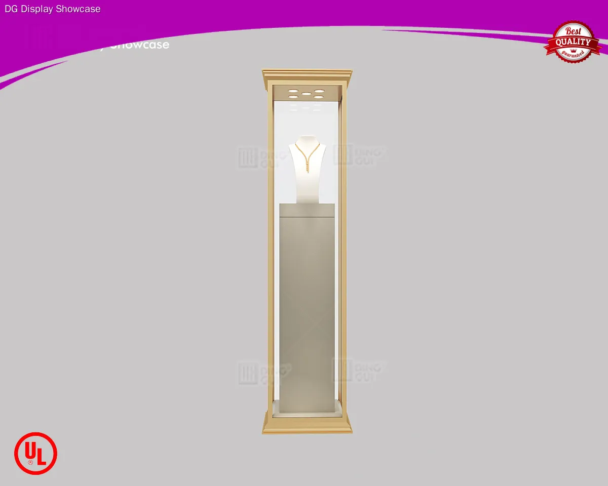 DG Display Showcase | Professional upright glass display cabinet supplier 1