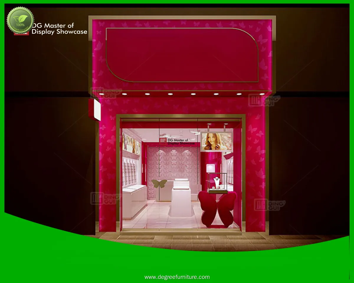 personalized perfume displays factory | DG Display Showcase 1
