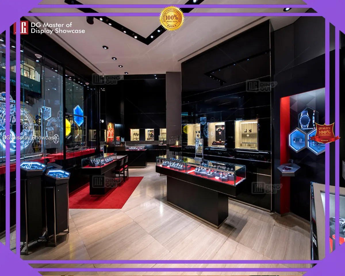 Custom showcase for watches wholesale Manufacturer | DG Display Showcase 1