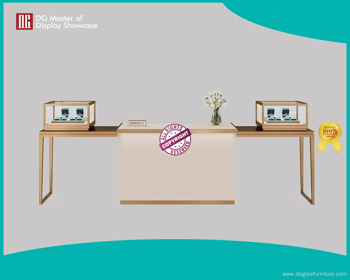 DG Display Showcase | Bepoke Experience Table factory 1