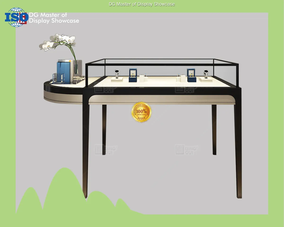 High-End Jewelry Watch Showcase with Electronic Lock & Ample Space 1