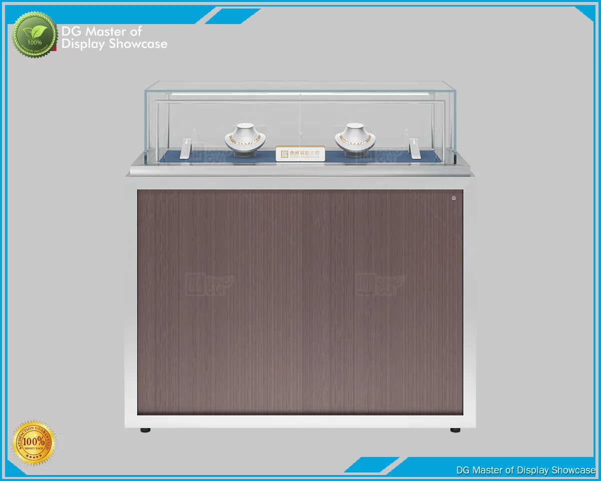 Smart Jewelry Display Cabinet: Theft Prevention & Customizable Lighting 1