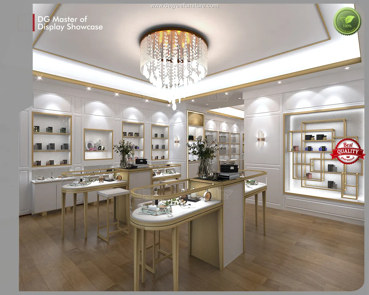 Luxury Perfume Store Display Solution 1