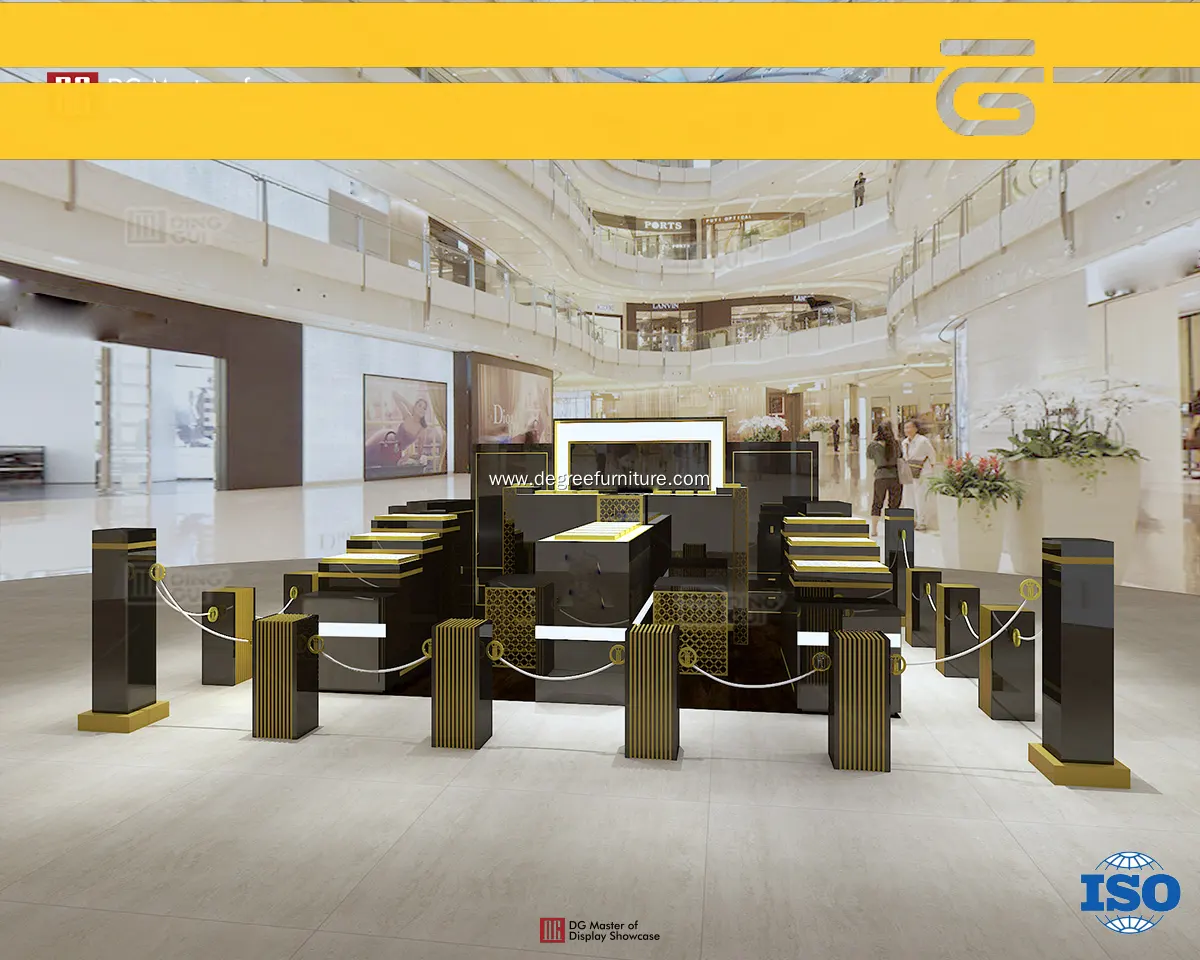 Custom perfume display stand design solution Manufacturer | DG Display Showcase 1