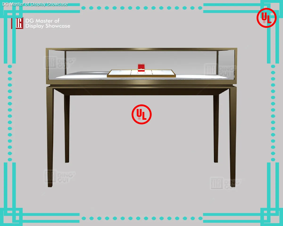 DG Luxury Jewelry Watch Showcase: Ultimate Display for High-End Stores 1