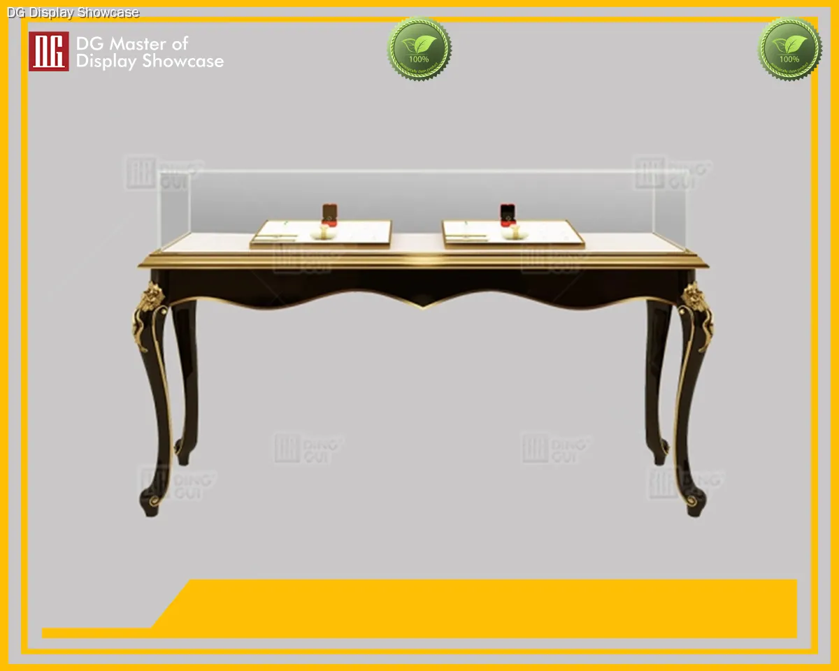Luxury Black Jewelry Display Cabinet by DG - Luxury Counter 1