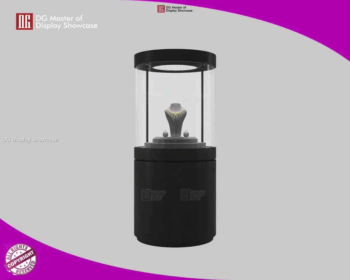 Luxury Jewelry Display Cabinet - Adjustable Spotlight System 1