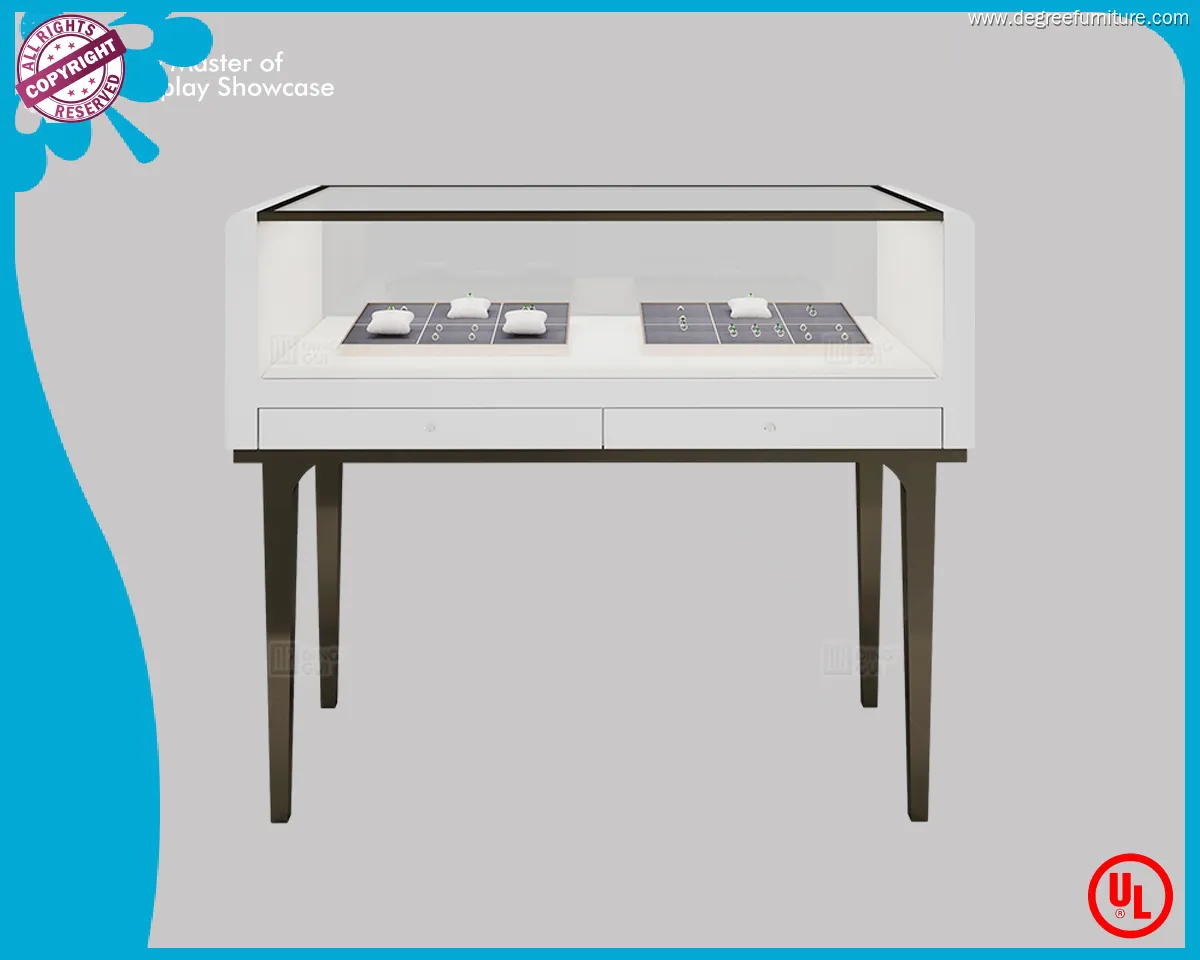 Front Locking Glass Display Cases by DG Showcase 1