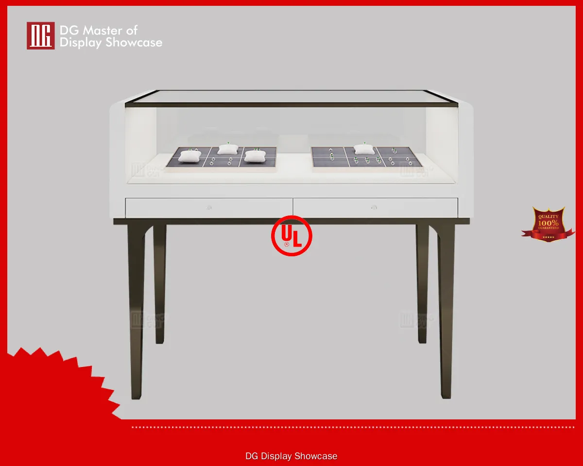 Stylish Jewelry Showcase with Intelligent Lighting and Electronic Lock 1