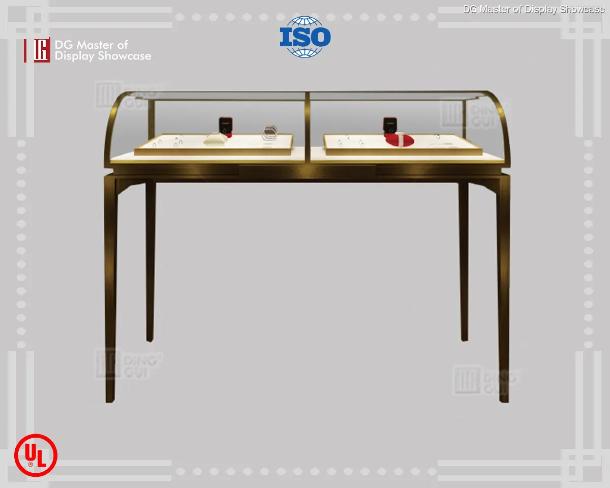 Luxury Jewelry Watch Showcase with LED Lighting 1