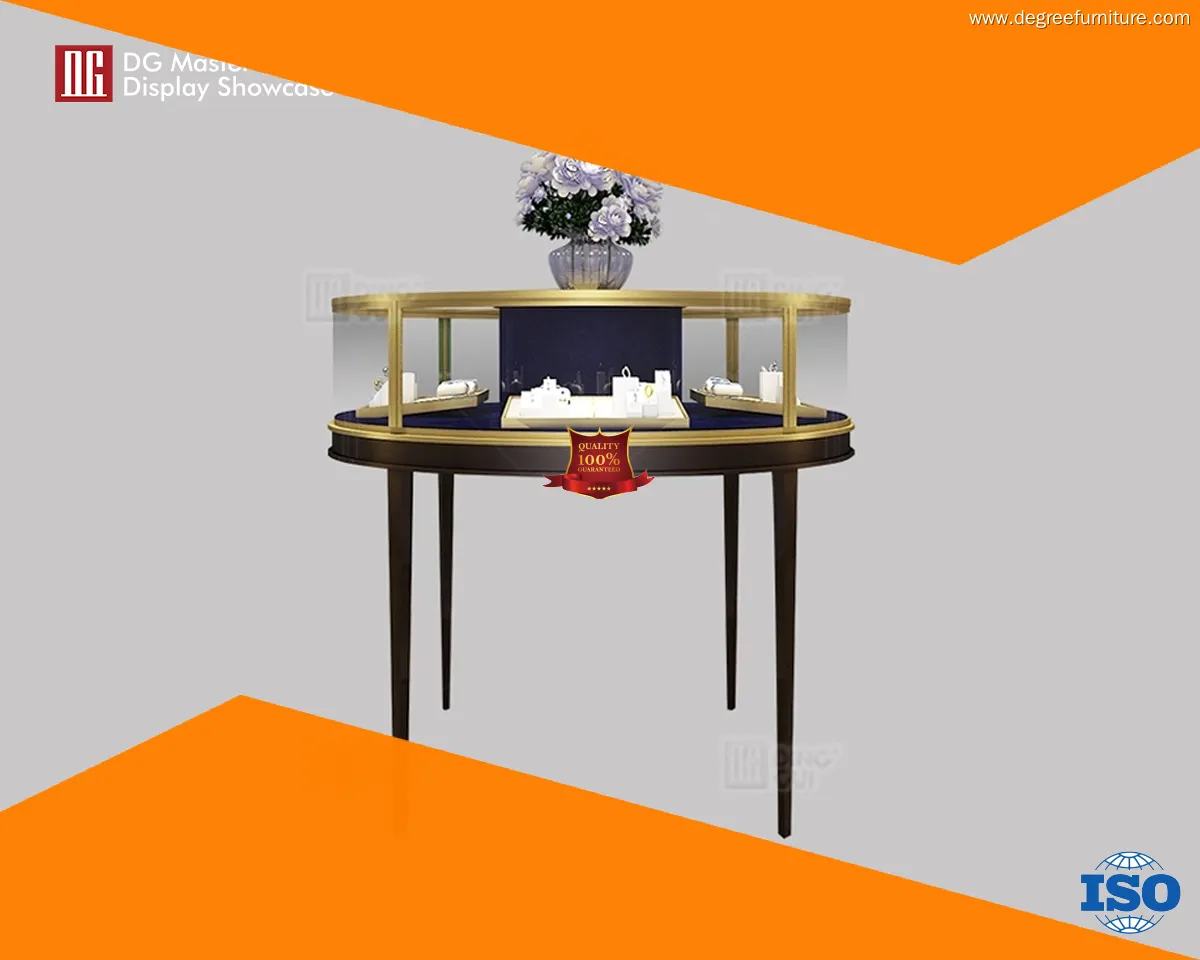 custom Island Display Cabinet wholesale | DG Display Showcase 1