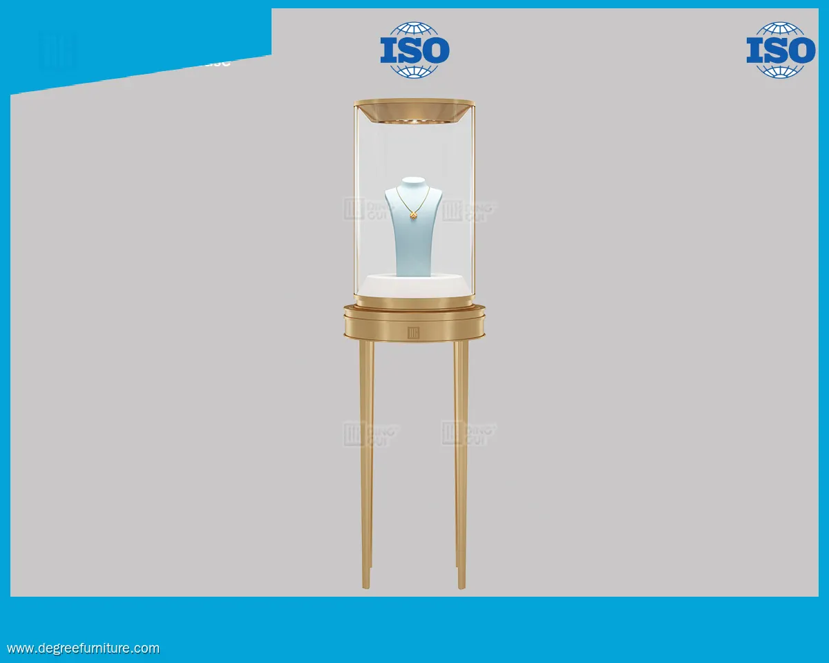 Custom Luxury Jewelry Display Cabinet: One-stop Solution with Advanced Glass Technology 1