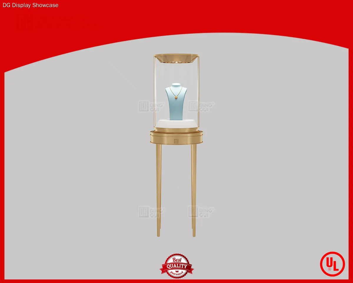 Custom upright glass display cabinet factory Manufacturer | DG Display Showcase 1