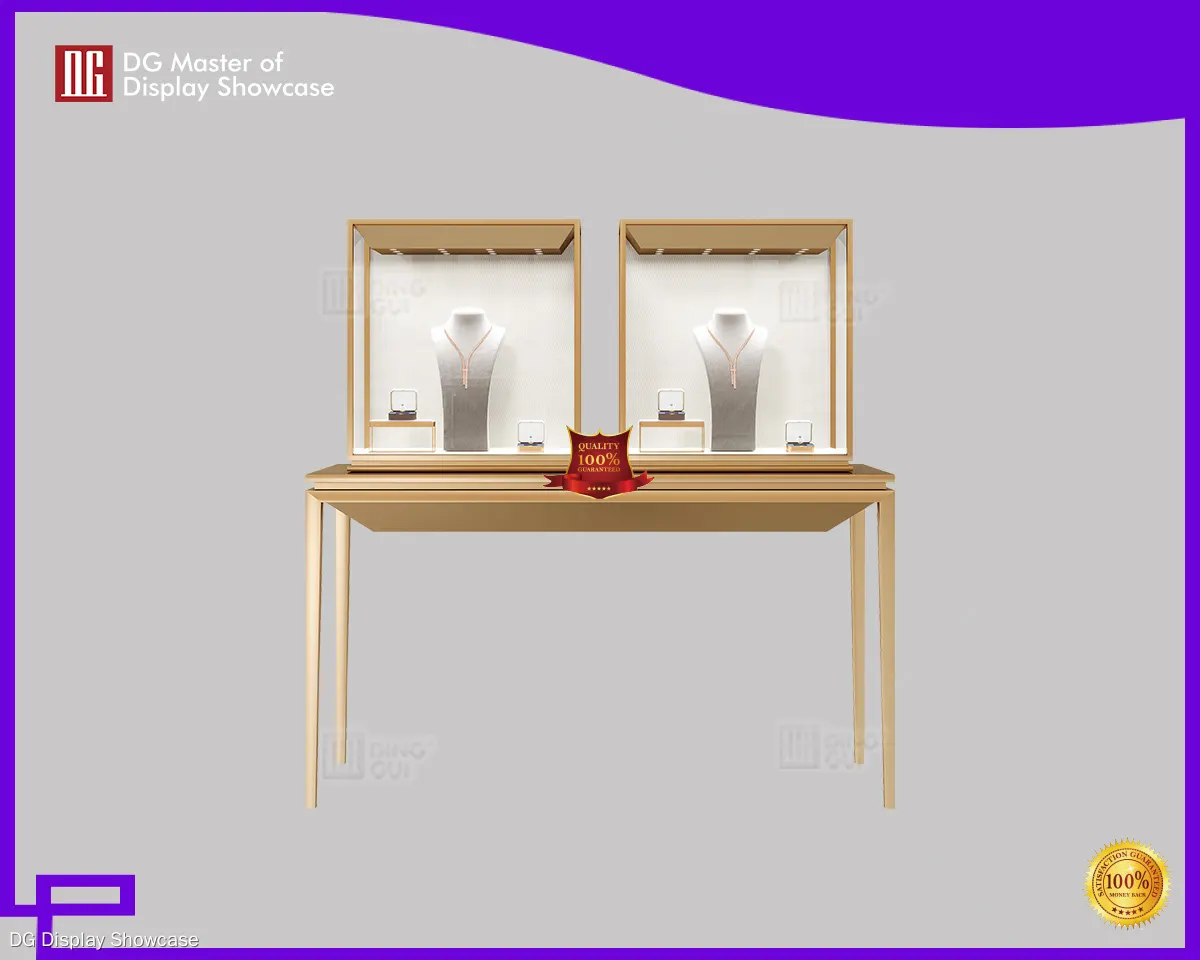 Bepoke upright glass display cabinet wholesale | DG Display Showcase 1