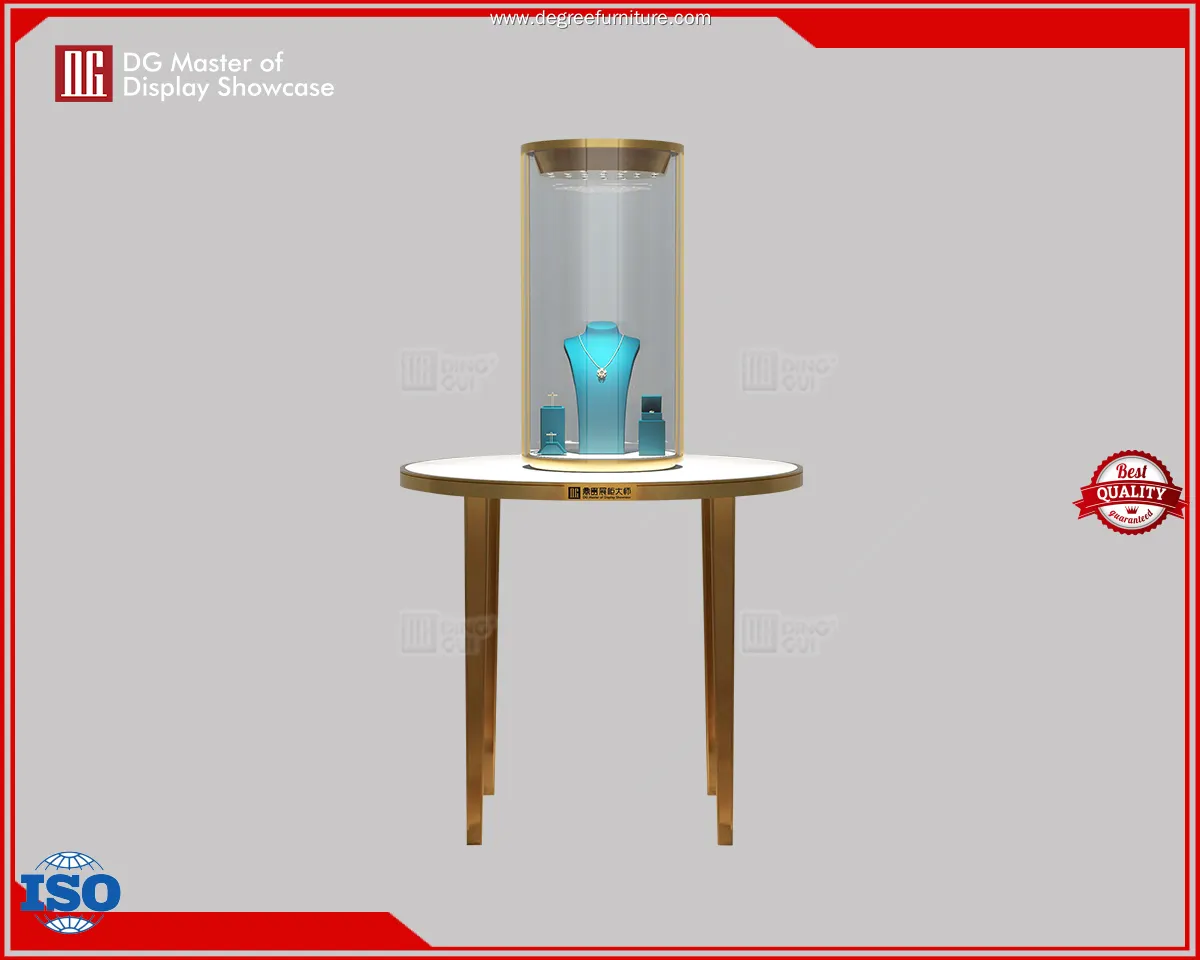 Bepoke upright glass display cabinet supplier | DG Display Showcase 1