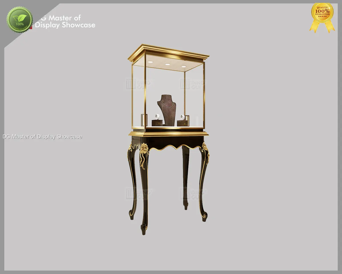Bepoke upright glass display cabinet wholesale | DG Display Showcase1 1