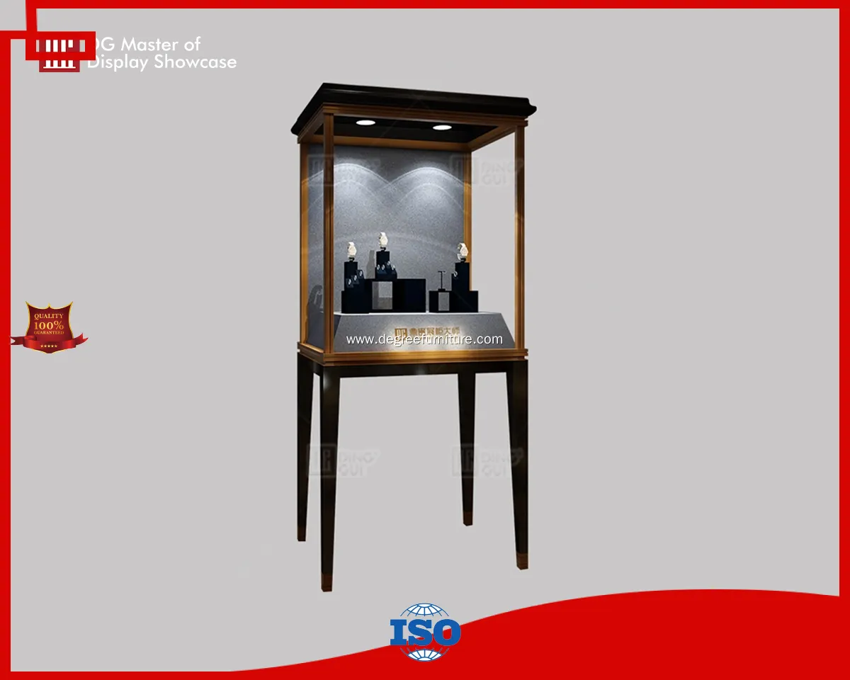 leading jewellery store design design idea | DG Display Showcase 1