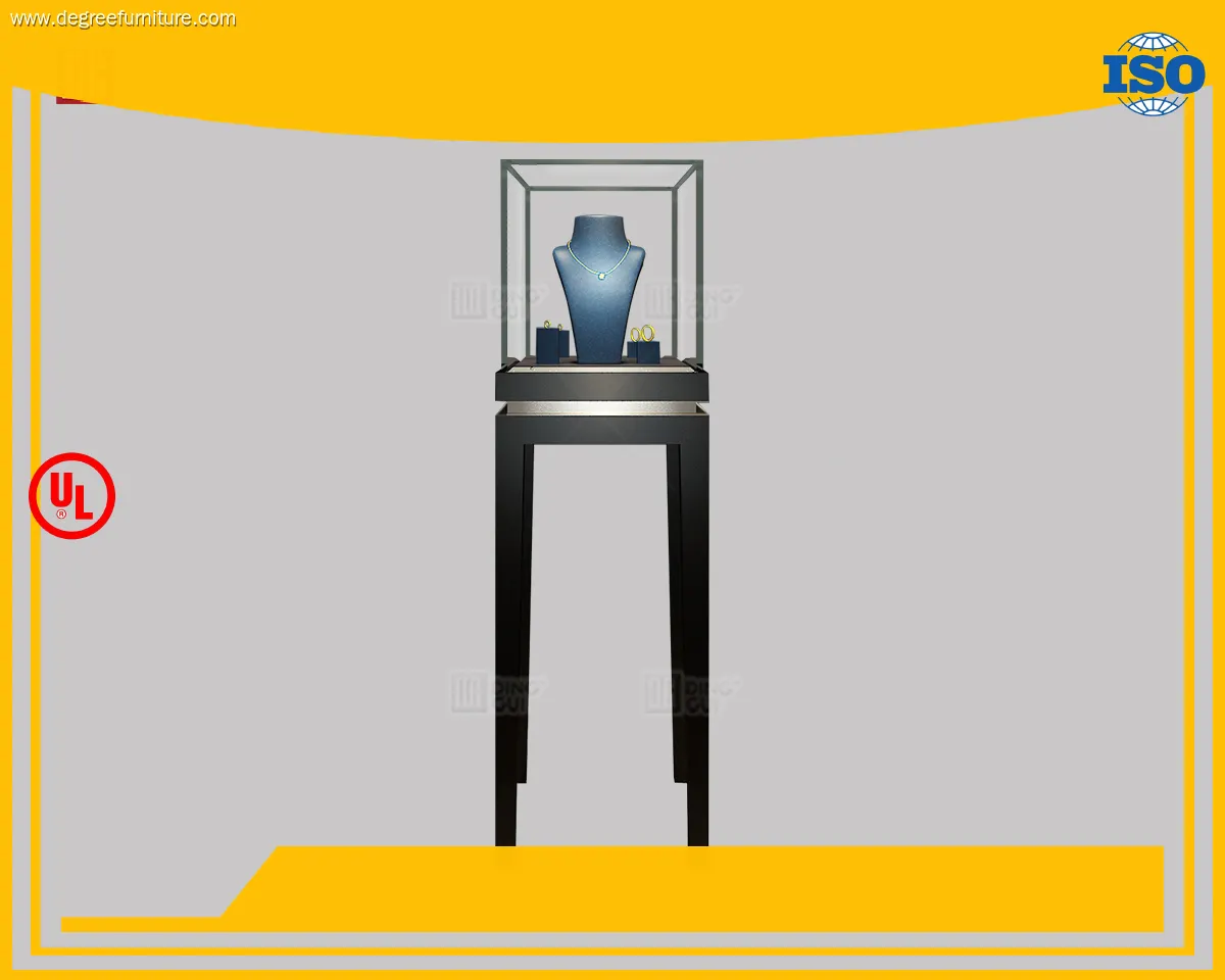 High-end Jewelry Showcase with Adjustable Lighting 1