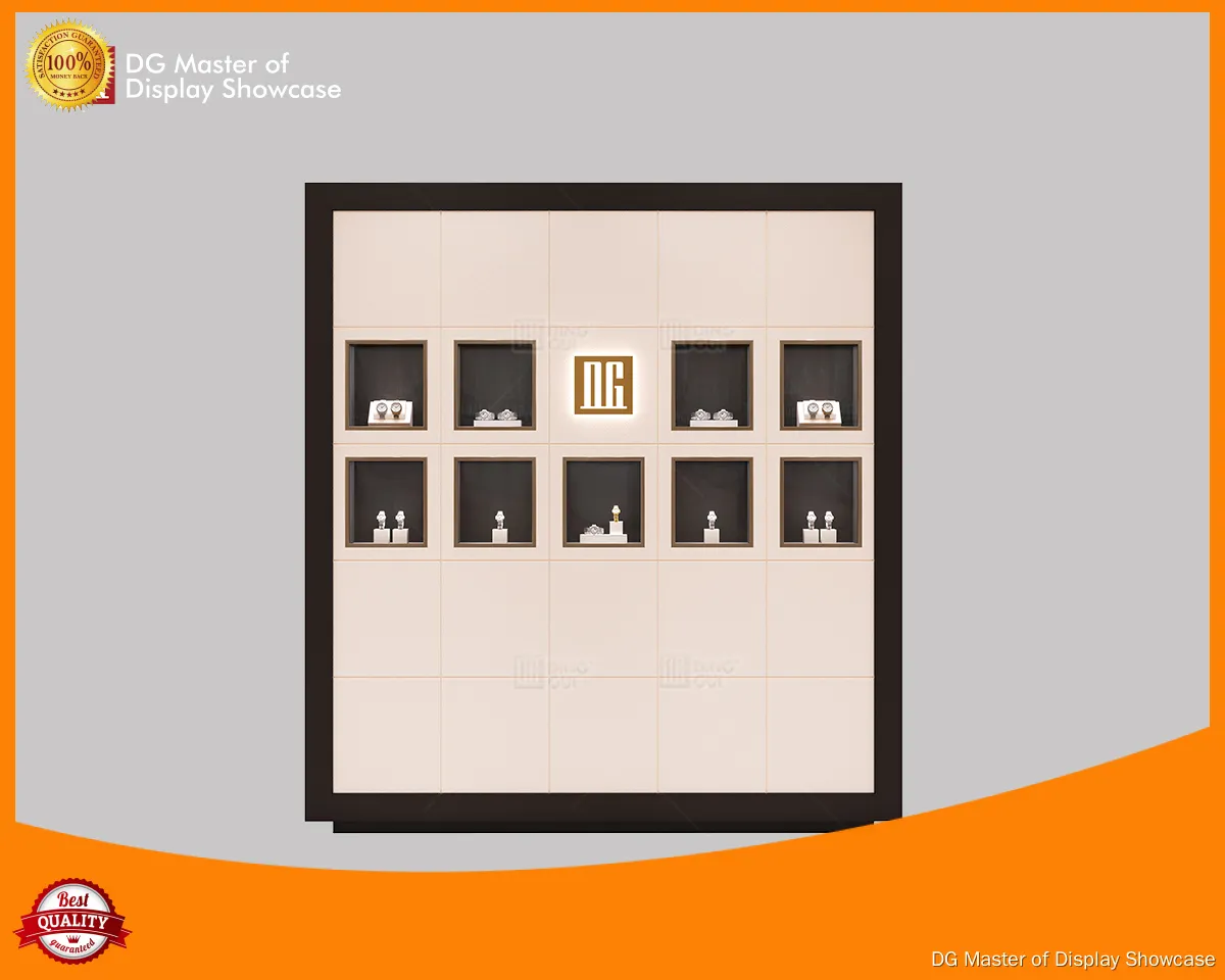 high end modern black display cabinet manufacturer | DG Display Showcase 1