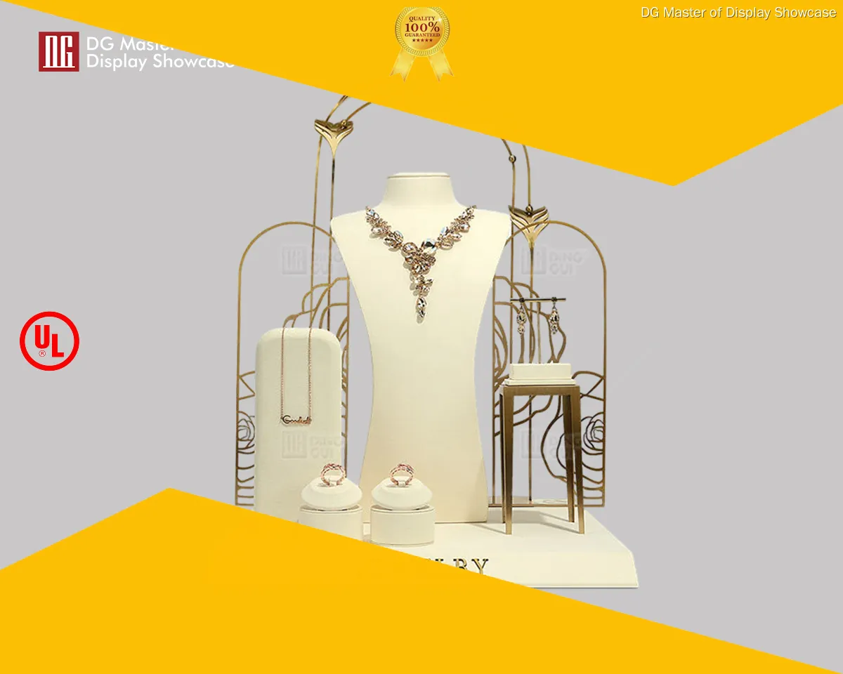 DG Display Showcase | professional jewelry display boards design solution 1