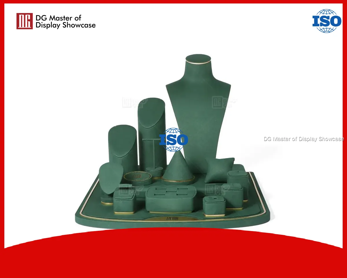 Black Velvet Jewelry Trays - Elegant Display for Stores & Collectors 1