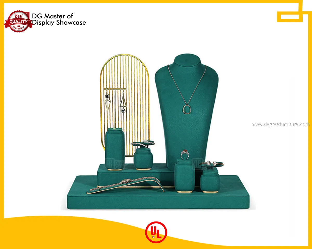 Custom jewelry store showcases design solution Manufacturer | DG Display Showcase 1
