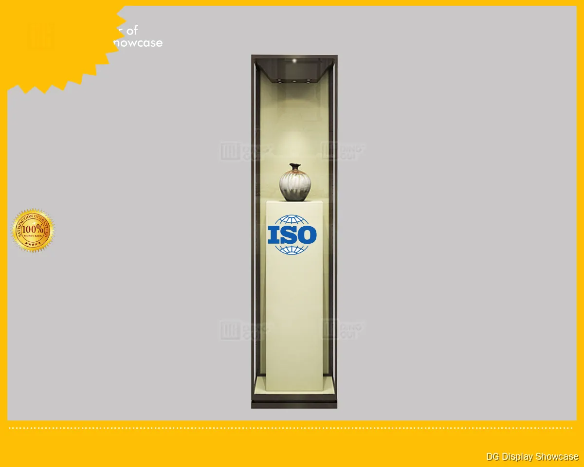 Luxury Metal Museum Display Cases 1