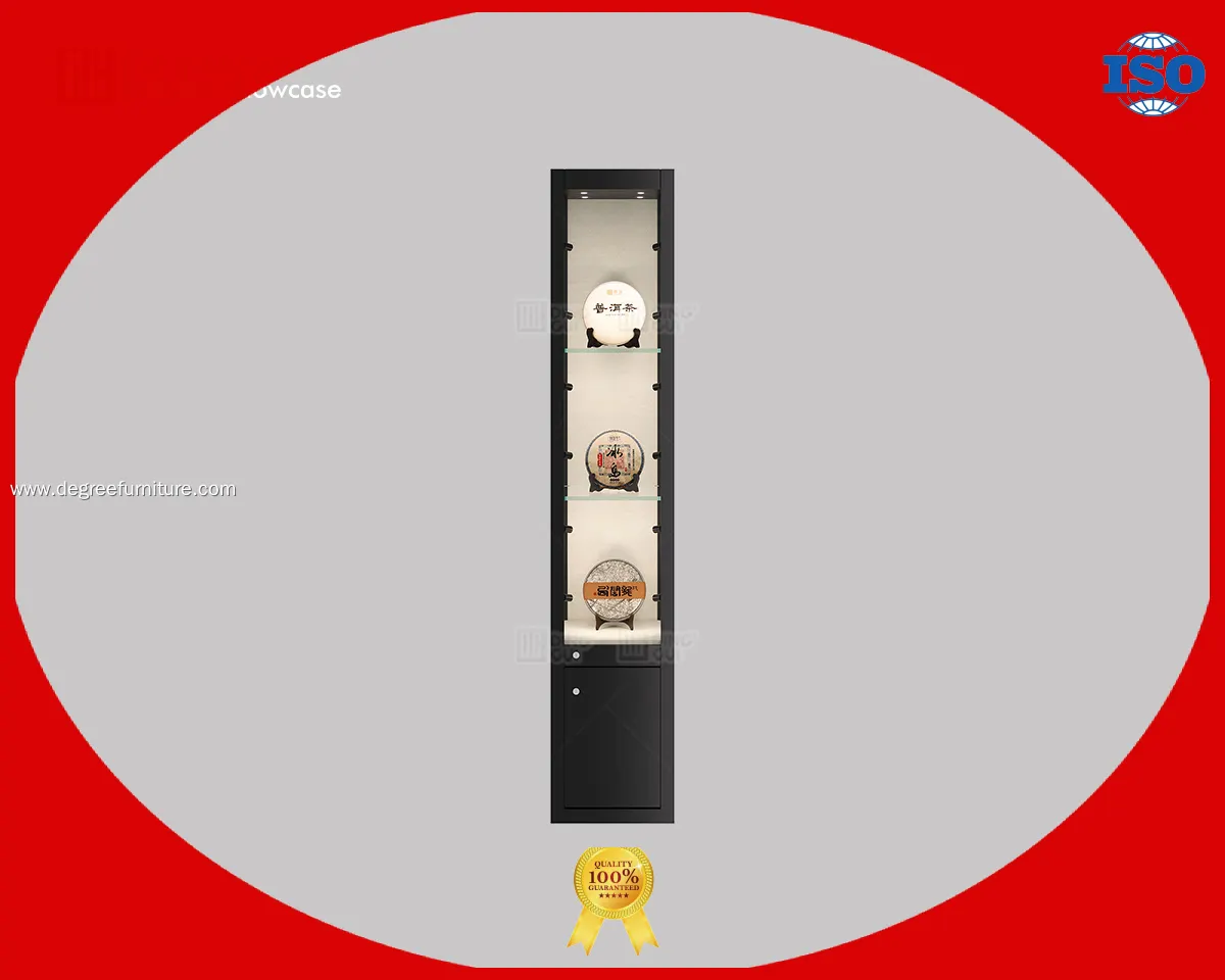 one stop solution full vision museum display cabinets factory | DG Display Showcase 1