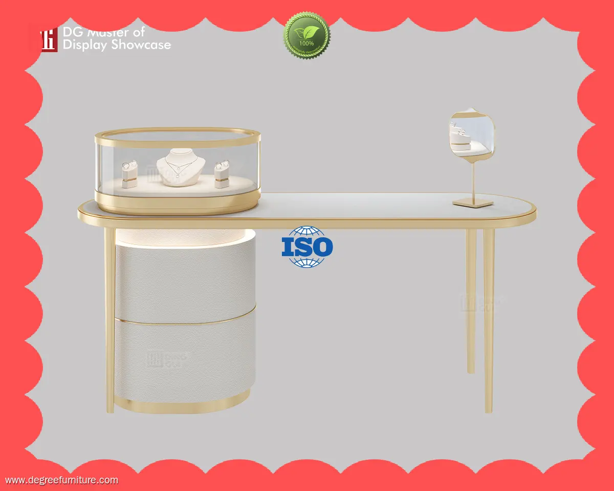 Luxury Jewelry & Watch Negotiation Table - DG Display Showcase 1