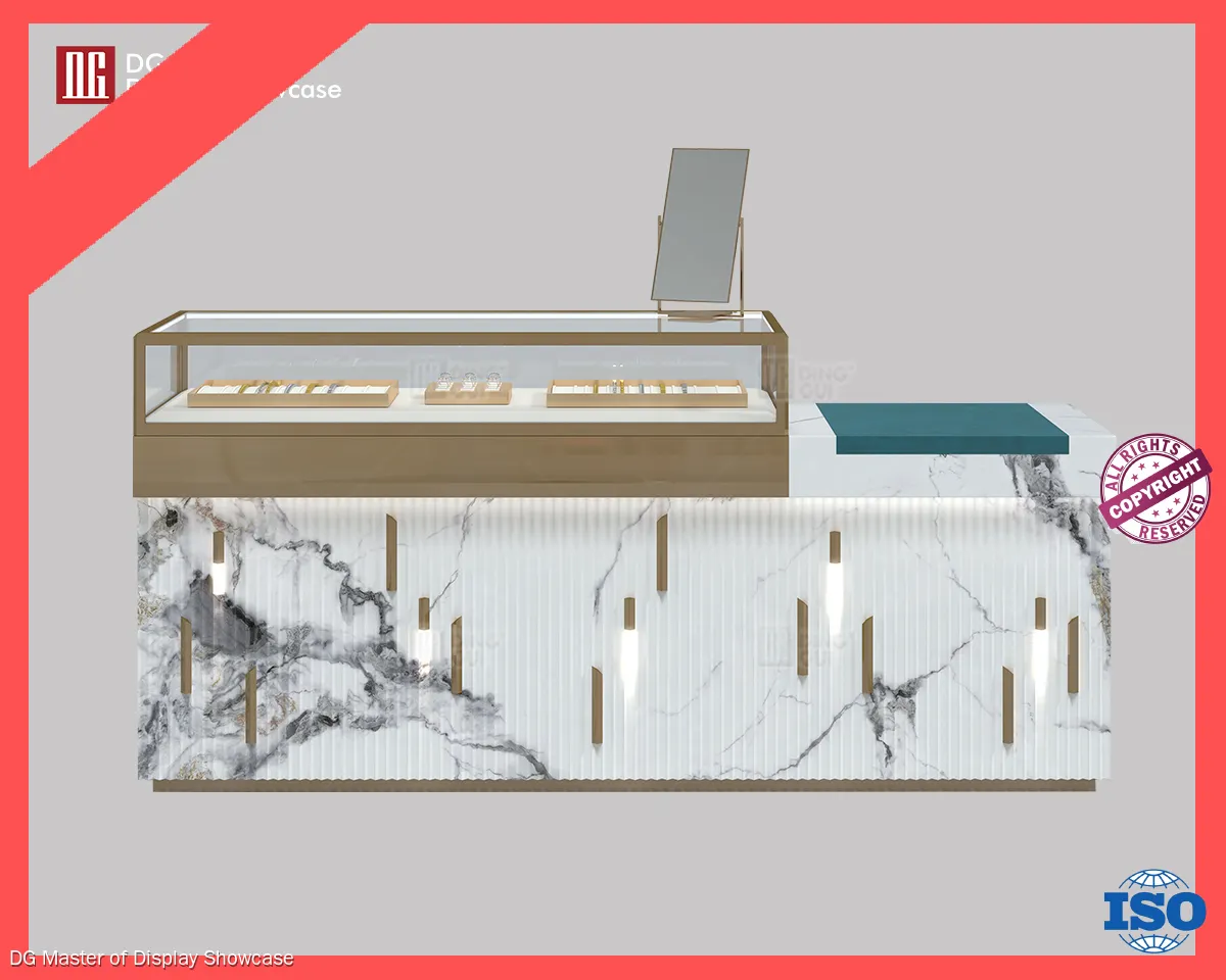 Luxury Jewelry Table: Elegant Minimalist Design 1