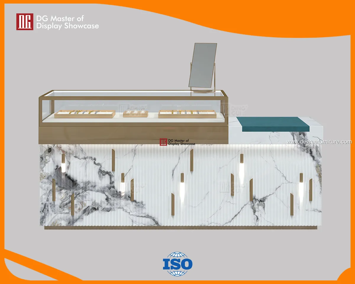 Luxury Jewelry Experience Table by DG Display Showcase1 1