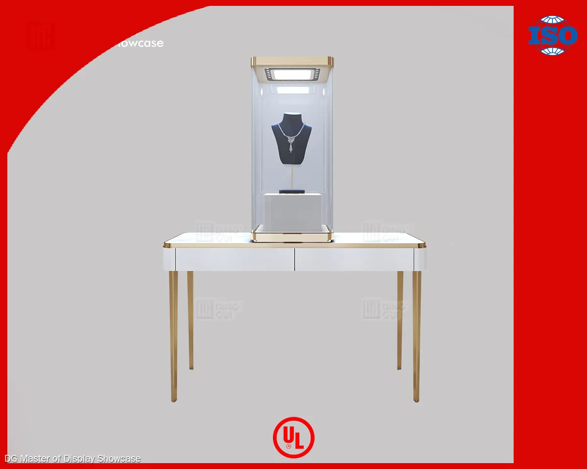 Luxury Jewelry Experience Table by DG Display Showcase2 1