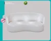 High-Quality White Leather Sofa for Luxury Jewelry Stores 1