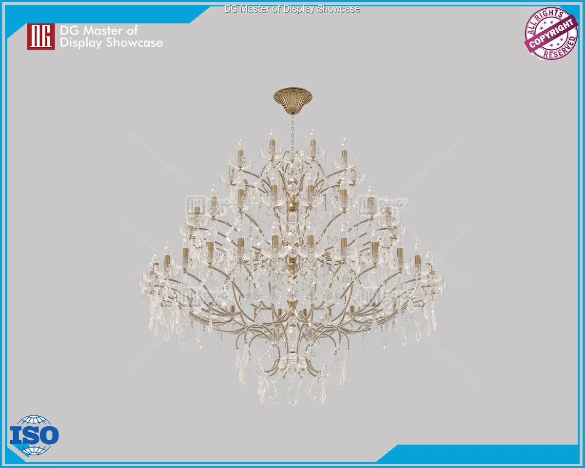 Luxury Crystal Chandelier: Modern LED Technology 1